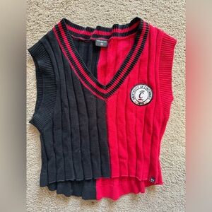 University of Cincinnati Sweater Vest